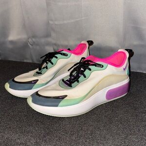 Nike Women's White and Pink Sneakers
